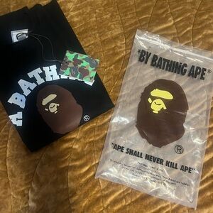 Black BAPE tee